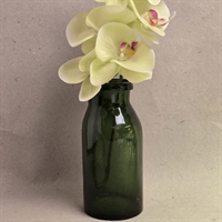 moerkegroen-ligesiddet-rund-vase-gammel-glas-beholder-